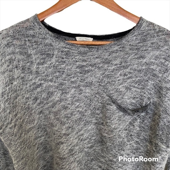 American Vintage Textured Alpaca Blend Knit Pullover Sweater, Size X-Small-Small - Picture 3 of 7